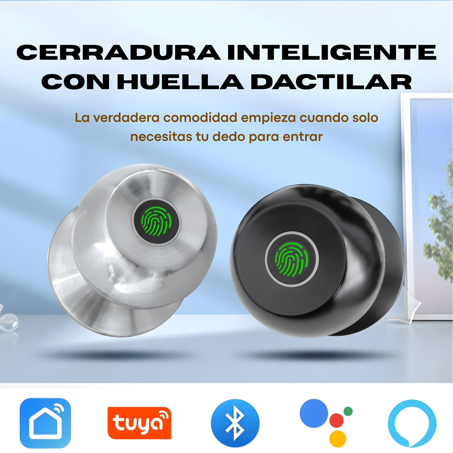 Cerradura huella digital