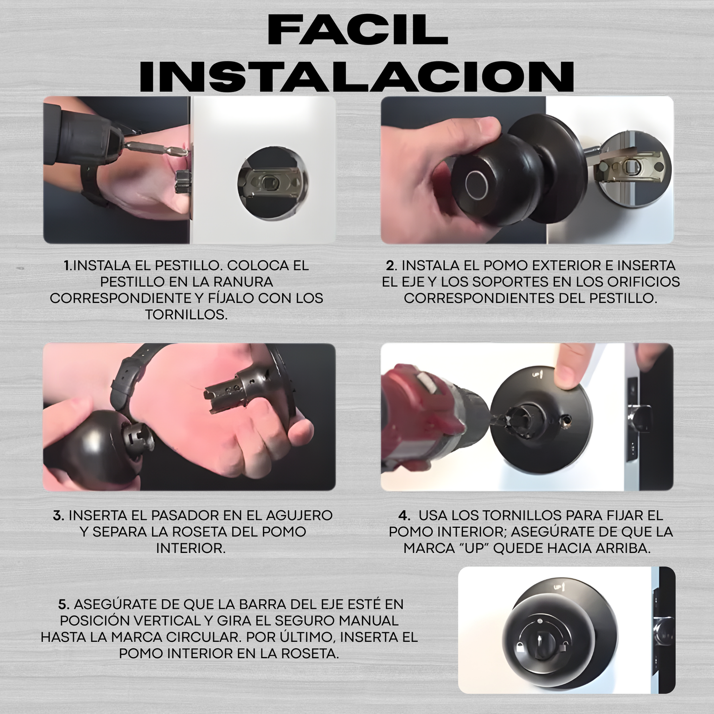 Cerradura huella digital