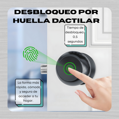 Cerradura huella digital